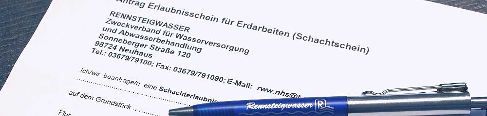 Wasser Abwasser -Zweckverband Rennsteigwasser - Neuhaus am Rennweg