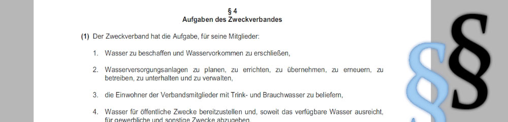 Wasser Abwasser -Zweckverband Rennsteigwasser - Neuhaus am Rennweg