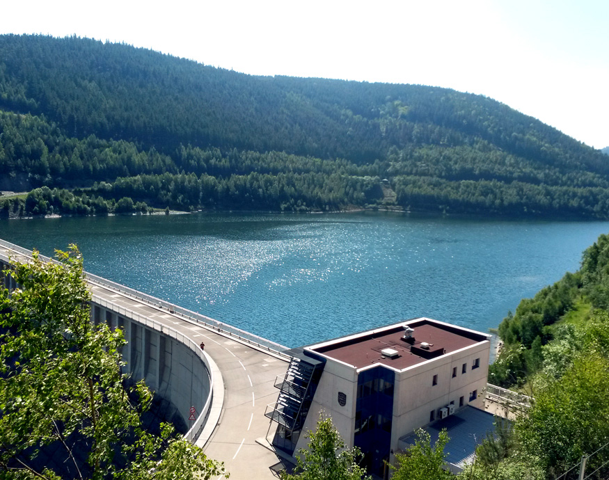 Trinkwasser-Talsperre Leibis